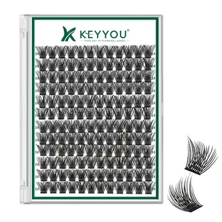 Foto 1 | Foto 1 | Eyelash Clusters Keyyou Air Touch Cluster Lashers Rizado En D 14 Mm - Venta Internacional.