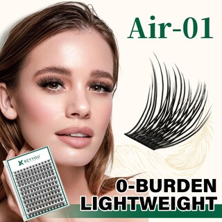 Foto 2 | Foto 2 | Eyelash Clusters Keyyou Air Touch Cluster Lashers Rizado En D 14 Mm - Venta Internacional.