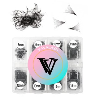 Foto 1 | Foto 1 | Extensiones De Pestañas Vavalash 600  Ventiladores Prefabricados  8-15 Mm  16d 0.03 - Venta Internacional.