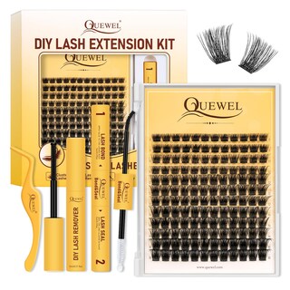 Foto 1 | Foto 1 | Kit De Racimos De Pestañas Quewel Lash Clusters Bond Waterproof - Venta Internacional.