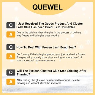 Foto 5 | Foto 5 | Kit De Racimos De Pestañas Quewel Lash Clusters Bond Waterproof - Venta Internacional.