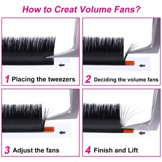 Foto 4 | Foto 4 | Extensiones De Pestañas Fadlash Mega Volume 0.03 Mm Rizo En D 14 Mm - Venta Internacional.