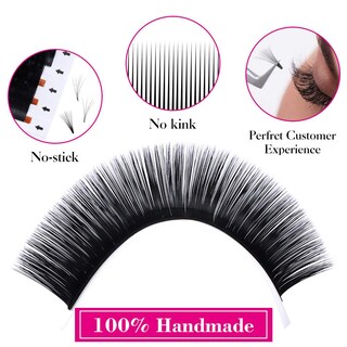 Foto 5 | Foto 5 | Extensiones De Pestañas Fadlash Mega Volume 0.03 Mm Rizo En D 14 Mm - Venta Internacional.
