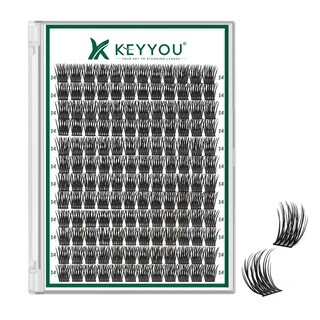 Foto 1 | Foto 1 | Eyelash Clusters Keyyou Air Touch Cluster Lashers Rizado En D 14 Mm - Venta Internacional.