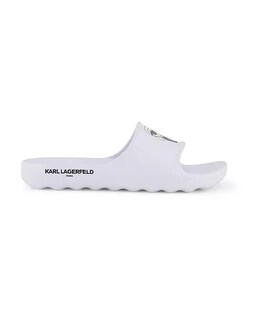 Foto 2 | Foto 2 | Chancla Karl Lagerfeld Paris Sandalia Blanco Print Diseñador Moda Comodo Hombre Original