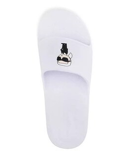 Foto 3 | Foto 3 | Chancla Karl Lagerfeld Paris Sandalia Blanco Print Diseñador Moda Comodo Hombre Original