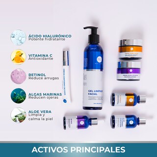 Foto 4 | Foto 4 | Mist Jewel Kit Facial Luxe Skincare Completo Cremas Día Y Noche 3 Serum Limpiador Facial Y Crema Contorno De Ojos | Paquete Co