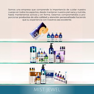 Foto 8 | Foto 8 | Mist Jewel Kit Facial Luxe Skincare Completo Cremas Día Y Noche 3 Serum Limpiador Facial Y Crema Contorno De Ojos | Paquete Co
