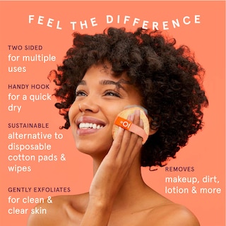 Foto 2 | Foto 2 | Almohadillas Faciales Cleanlogic Para Baño Y Cuerpo 9 Unidades - Venta Internacional.