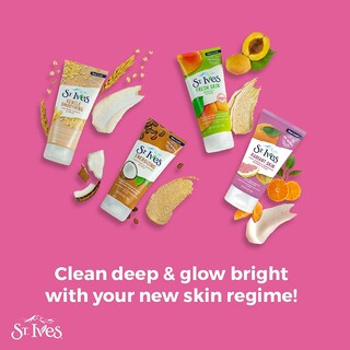 Foto 7 | Foto 7 | Exfoliante Facial St. Ives Radiant Skin Rosa Limón Mandarín 180 Ml X 2 - Venta Internacional.