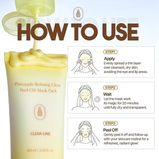 Foto 5 | Foto 5 | Mascarilla Exfoliante Miguhara Pineapple Refining Glow 60 Ml - Venta Internacional.