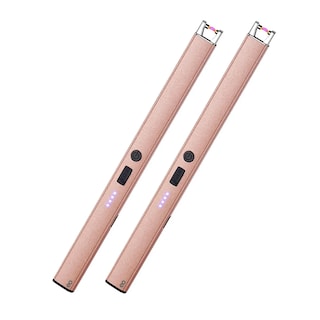 Foto 1 | Foto 1 | Encendedor Eléctrico Usb Recargable 2 Pcs Eo Safe Imports Esi-21494 Rosa
