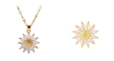 Foto 2 | Foto 2 | Conjunto De Joyería Xtellar Girasol - Collar Y Aretes Virtuosos