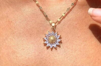 Foto 4 | Foto 4 | Conjunto De Joyería Xtellar Girasol - Collar Y Aretes Virtuosos