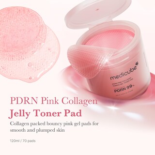 Foto 2 | Foto 2 | Tonificador En Gel Medicube Salmon Dna Pdrn Pdrn Pink Collagen 70 Pastillas - Venta Internacional.