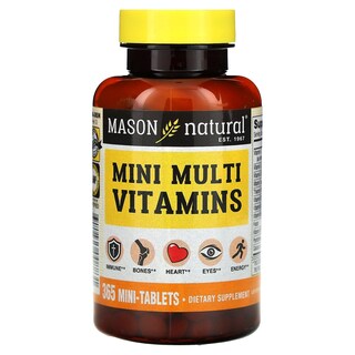 Foto 1 | Foto 1 | Suplemento Mason Natural Mini Multivitaminas 365 Minitabletas - Venta Internacional.