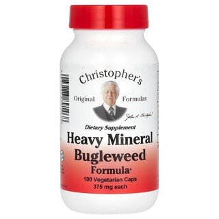 Foto 1 | Foto 1 | Suplemento Christopher's Original Formulas Fórmula De Alga Bugleweed Con Minerales Pesados 100 Cáp - Venta Internacional.