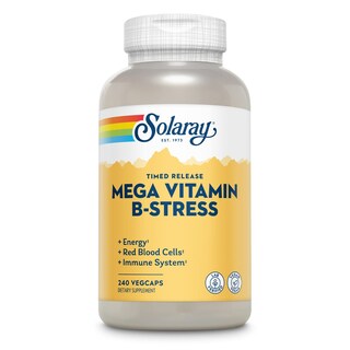 Foto 1 | Foto 1 | Suplemento Solaray Mega Vitamina B Stress 240 Comprimidos