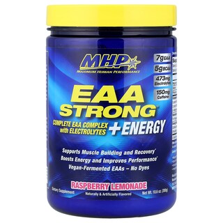 Foto 1 | Foto 1 | Suplemento Mhp Eaa Strong + Energy De Limonada De Frambuesa 300 G - Venta Internacional.