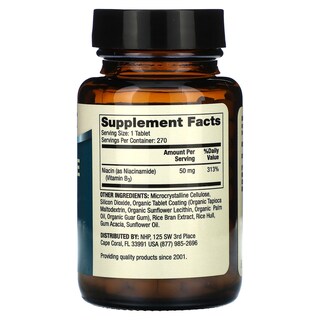Foto 2 | Foto 2 | Suplemento Dr. Mercola Con Niacinamida Y Vitamina B3 50 Mg 270 Tabletas - Venta Internacional.