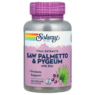 Foto 1 | Foto 1 | Suplemento Solaray Vital Extracts De Palma Enana Americana Y Pygeum 120 Cápsulas Vegetales