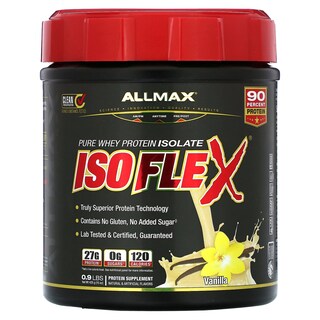 Foto 1 | Foto 1 | Proteína De Suero Aislada Allmax Isoflex Vainilla 425 G - Venta Internacional.