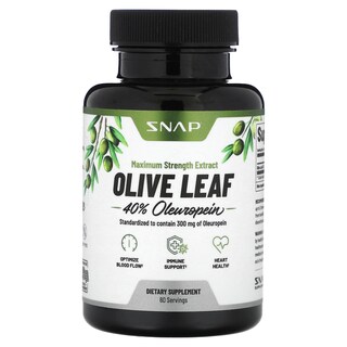 Foto 1 | Foto 1 | Suplemento Snap Supplements Olive Leaf Concentración Máxima De 750 Mg - Venta Internacional.