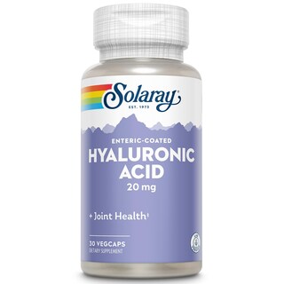 Foto 1 | Foto 1 | Suplemento De Ácido Hialurónico Solaray Con Vitamina C (30 Cápsulas Vegetales)