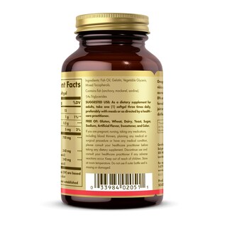 Foto 3 | Foto 3 | Suplemento Solgar Double Strength Omega 3 700 Mg 60 Cápsulas Blandas