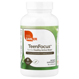 Foto 1 | Foto 1 | Suplemento Zahler Teenfocus 90 Cápsulas - Venta Internacional.