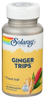 Foto 1 | Foto 1 | Suplemento Obleas Masticables Solaray Ginger Trips 60 Unidades