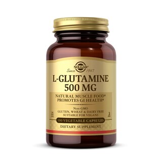 Foto 1 | Foto 1 | Suplemento Solgar L-glutamina 500 Mg 100 Cápsulas