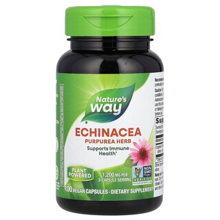 Foto 1 | Foto 1 | Suplemento Nature's Way Echinacea Purpurea Herb 100 Cápsulas Veganas - Venta Internacional.