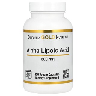 Foto 1 | Foto 1 | Suplemento De Ácido Alfa Lipoico De California Gold Nutrition 600 Mg - Venta Internacional.