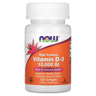 Foto 1 | Foto 1 | Suplemento De Vitamina D-3 De Alta Potencia De Now Foods 10.000 Ui - Venta Internacional.