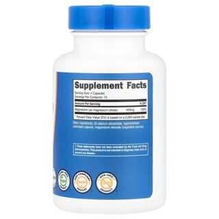 Foto 2 | Foto 2 | Suplemento Nutricost De Citrato De Magnesio 60 Cápsulas (105 Mg) - Venta Internacional.
