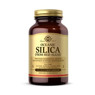 Foto 1 | Foto 1 | Suplemento Solgar De Sílice Oceánica De Algas Rojas  25 Mg  100 Cápsulas