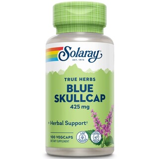 Foto 1 | Foto 1 | Suplemento Solaray Blue Skullcap 425 Mg Whole Aerial 100 Cápsulas Vegetarianas