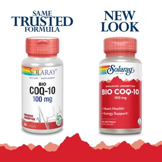 Foto 2 | Foto 2 | Suplemento Solaray Bio Coq-10 100 Mg Con Vitaminas A Y E 60 Unidades