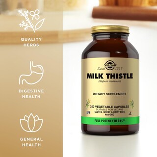 Foto 2 | Foto 2 | Suplemento Solgar Milk Thistle (silybum Marianum) 100 Mg 250 Cápsulas