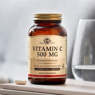 Foto 2 | Foto 2 | Suplemento Solgar De Vitamina C 500 Mg 100 Cápsulas Vegetales