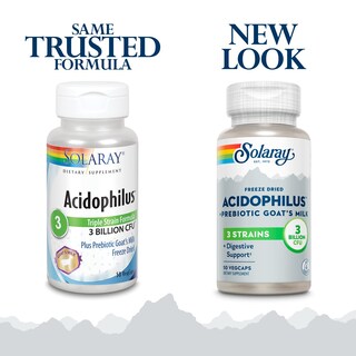 Foto 3 | Foto 3 | Suplemento Probiótico Solaray Acidophilus De 3 Cepas 50 Cápsulas Vegetales