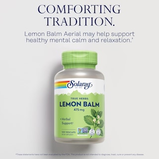 Foto 2 | Foto 2 | Suplemento Solaray Lemon Balm Aerial 475 Mg 100 Cápsulas Vegetales