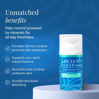 Foto 3 | Foto 3 | Crema Desodorante Ancient Minerals Eucalipto Y Menta 60 Ml - Venta Internacional.
