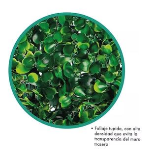 Foto 5 | Foto 5 | 6 Césped Artificial Decoración Malla Verde Pared Sintético