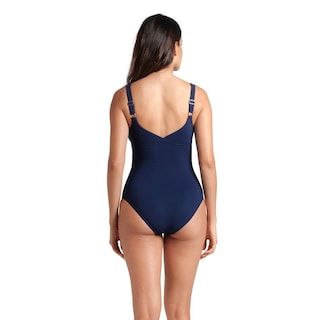 Foto 2 | Foto 2 | Traje De Baño Arena Milena Wing Back Copa B Para Mujer Azul Marino