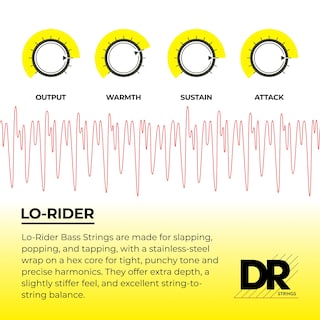Foto 3 | Foto 3 | Bass Dr Strings Lo-rider De Acero Inoxidable Con Núcleo Hexagonal De 5 Cuerdas - Venta Internacional.