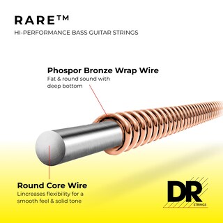 Foto 4 | Foto 4 | Cuerdas Para Bajo Acústico Dr Strings Phosphor Bronze 45-105 - Venta Internacional.