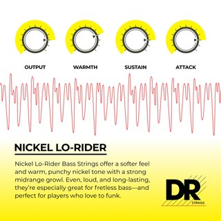 Foto 3 | Foto 3 | Cuerdas Para Bajo Dr Strings Nickel Lo-rider De 5 Cuerdas 45-125 - Venta Internacional.