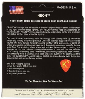 Foto 2 | Foto 2 | Cuerdas Para Guitarra Acústica Dr Strings Hi-def Neon Nwa-11 - Venta Internacional.
